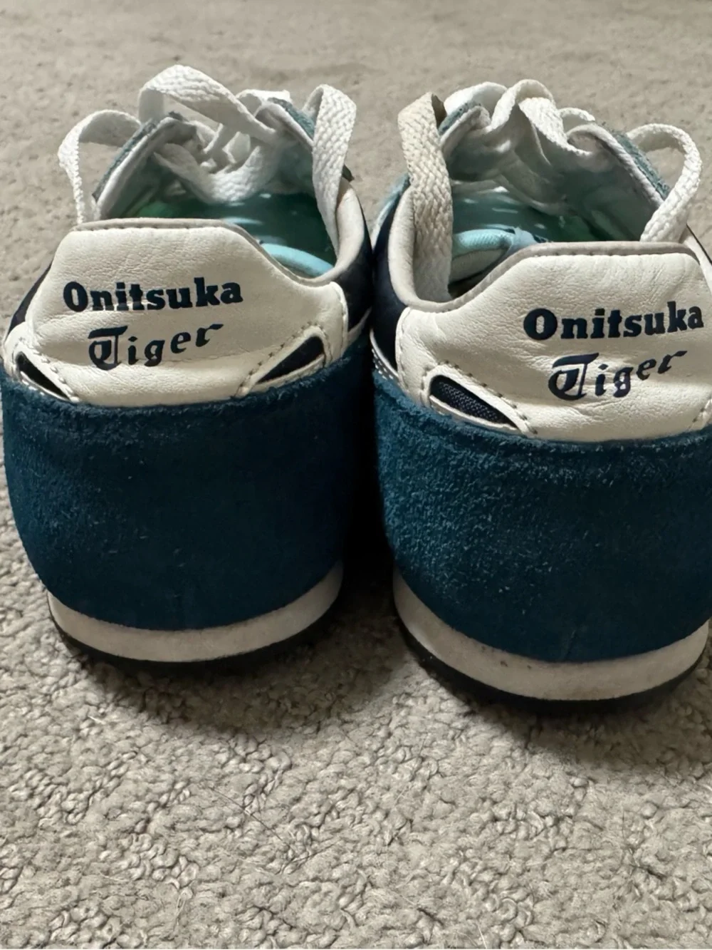 Onitsuka Tiger Serrano 'Arctic Sky White Peach’. Women 7.5 good used condition - Picture 6 of 7